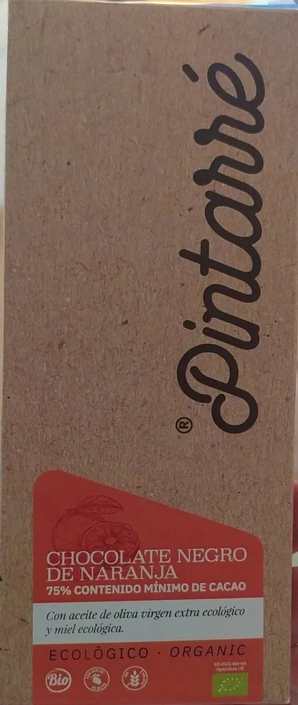 Chocolate negro de naranja