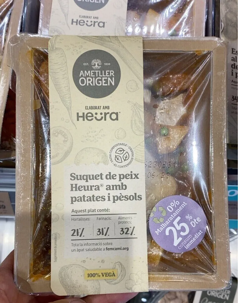 Suquet peix heura patatea inpesols