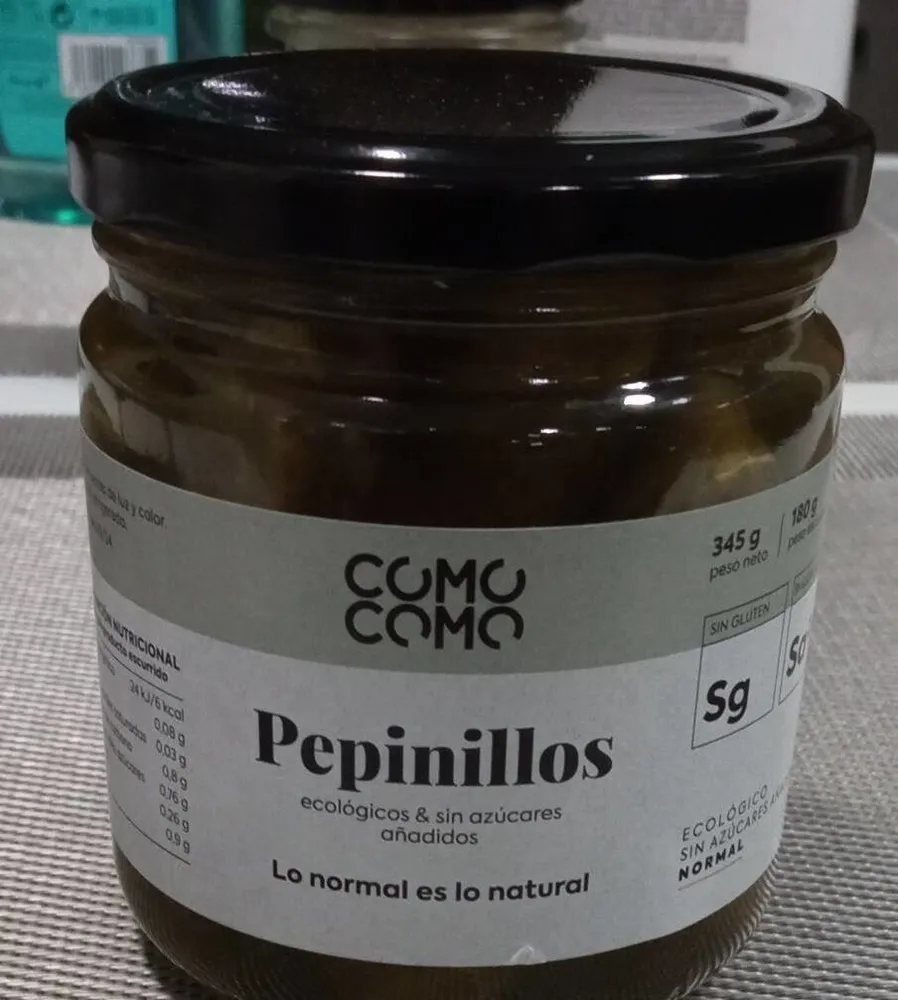 Pepinillos en vinagre