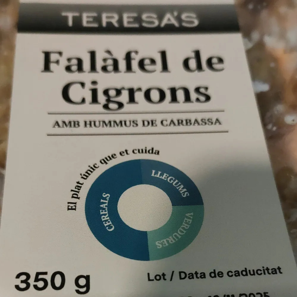 Falafel de garbanzos