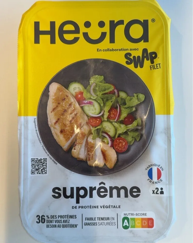 Suprême de protéine végétale