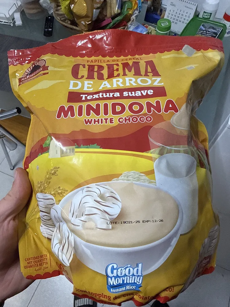 Crema de Arroz (Minidona White Choco)