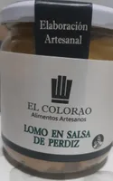 Lomo en salsa de perdiz