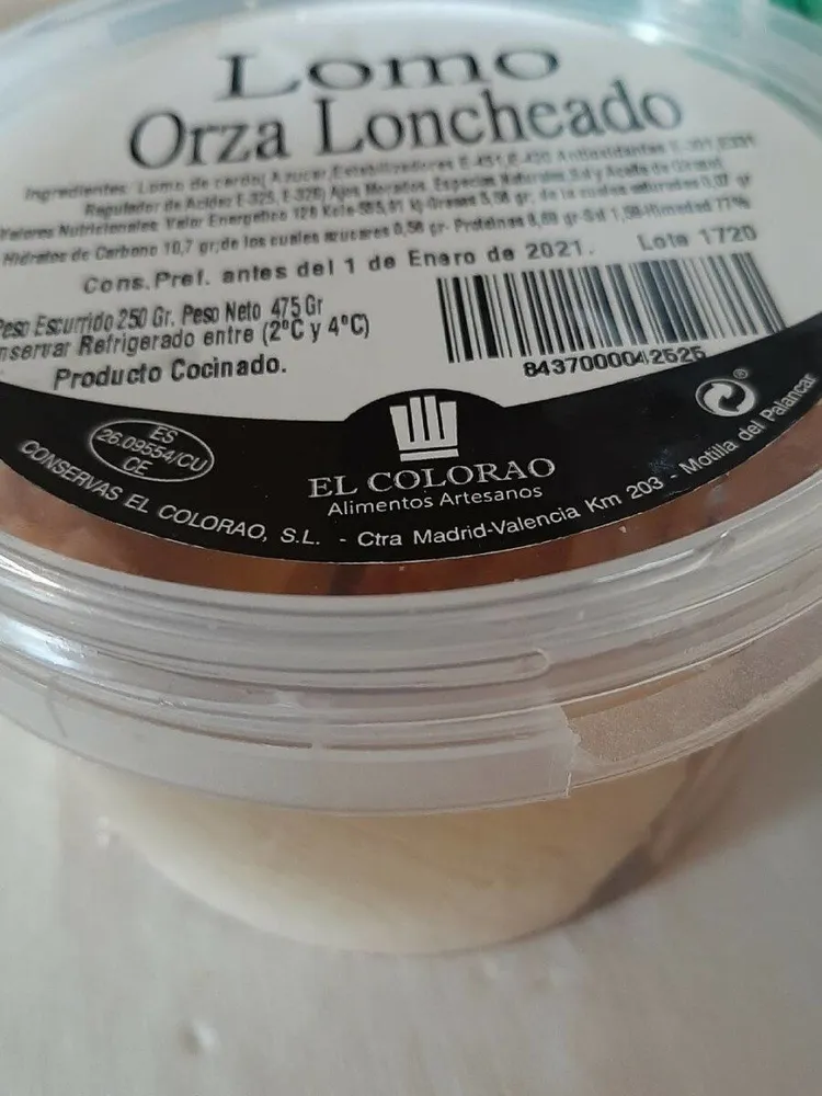 Lomo Orza Loncheado