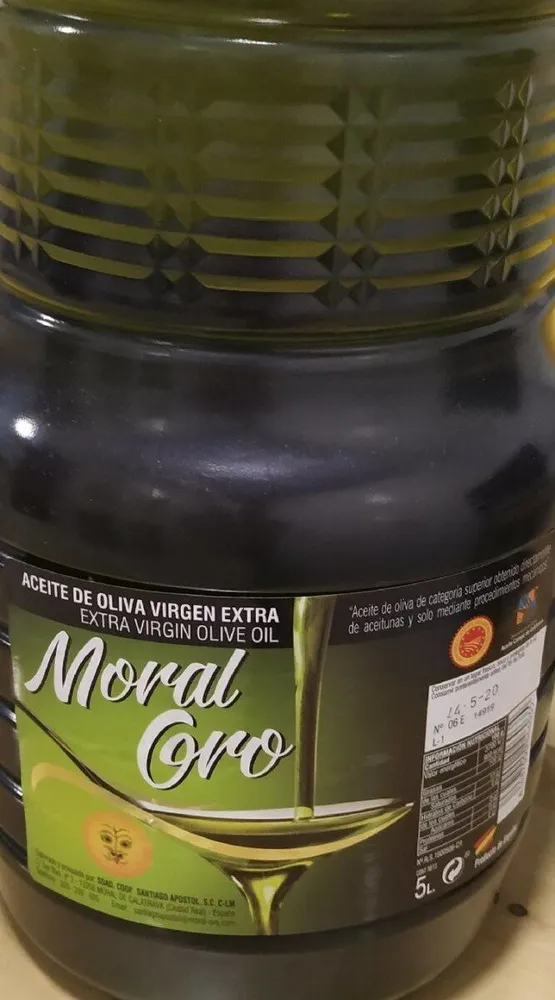 Aceite de Oliva Virgen Extra Moral Oro