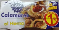 Calamares al horno enlatado