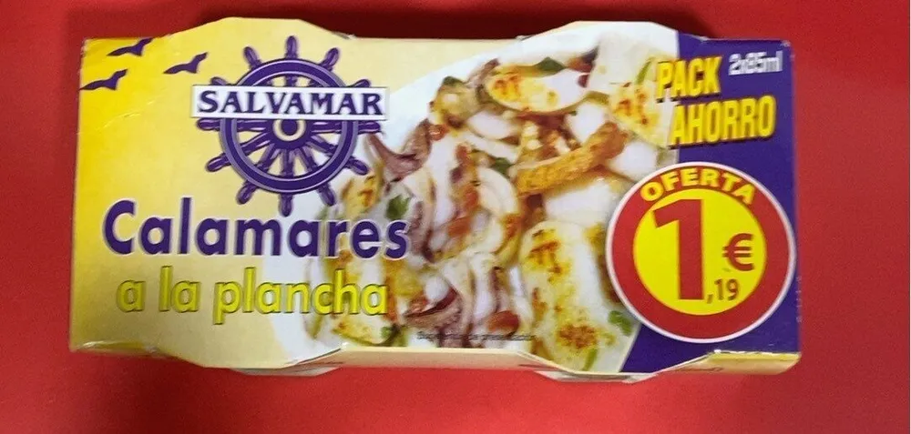 Calamares a la plancha