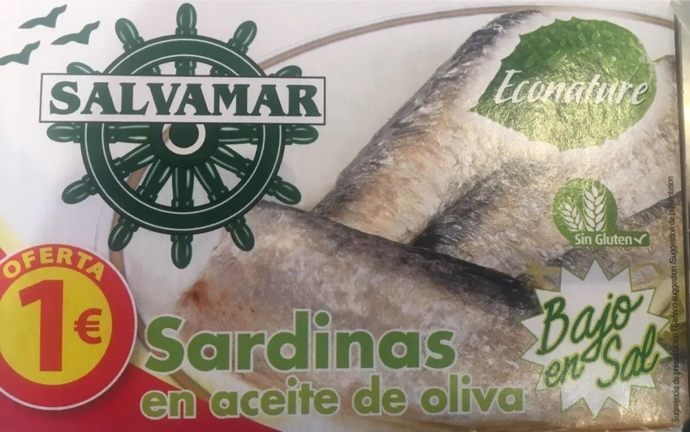 Sardinas en aceite de oliva