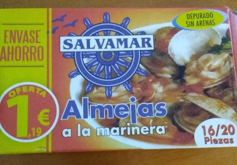 Almejas a la marinera