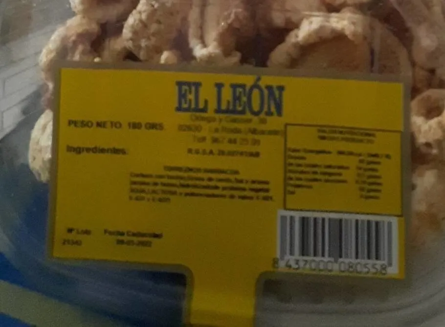 Torreznos barbacoa