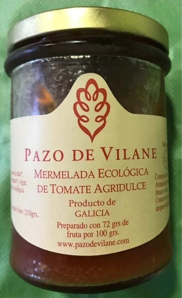 Mermelada Ecológica de Tomate Agridulce