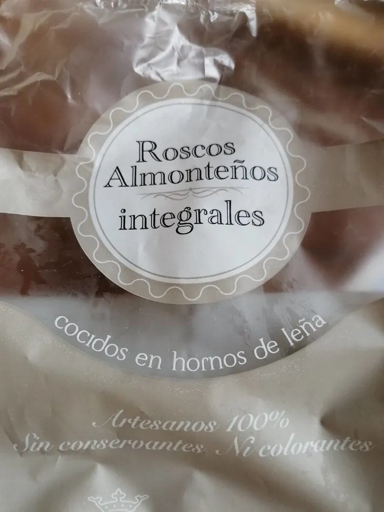 Roscos almonteños integrales