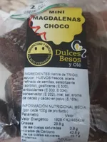 Mini magdalena choco