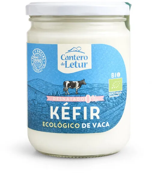Kéfir 0% ecológico de vaca