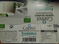 Cabrel queso blanco ecológico de cabr