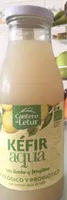 Kefir agua con jengibre y limon