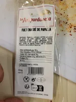 Fuet enrojé de paprika
