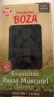 Pasas moscatel
