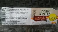 Espetec noisettes