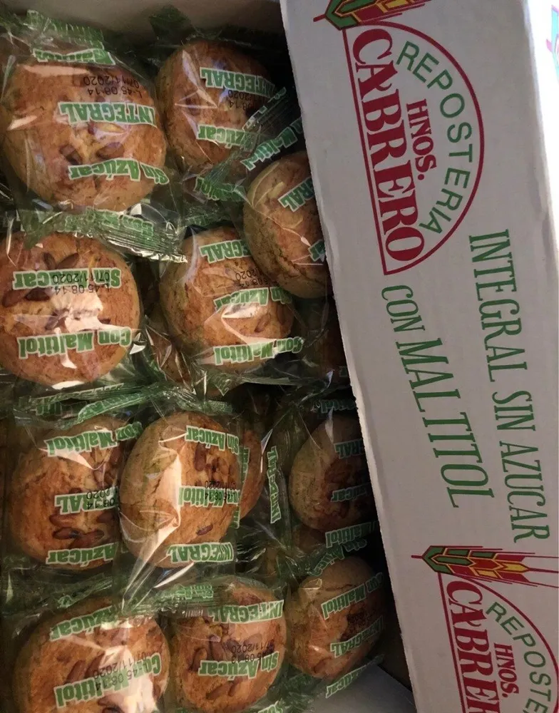 Galletas integral sin azúcar/con maltitol