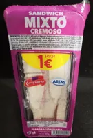 Sandwich mixto cremoso