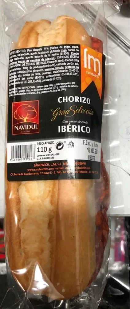 VIENESA CHORIZO PAMPLONA LM