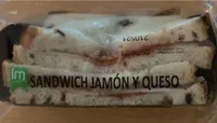 sandwich jamon y queso
