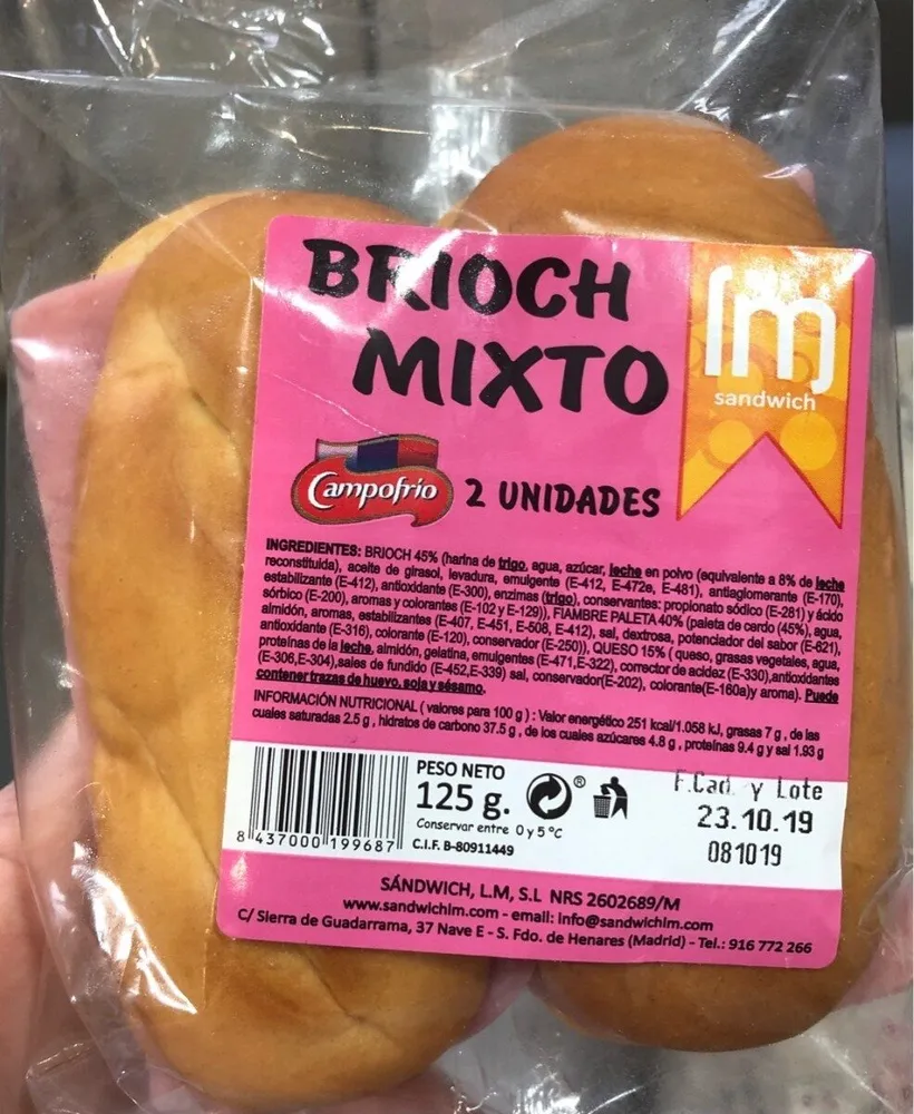 Brioch mixto
