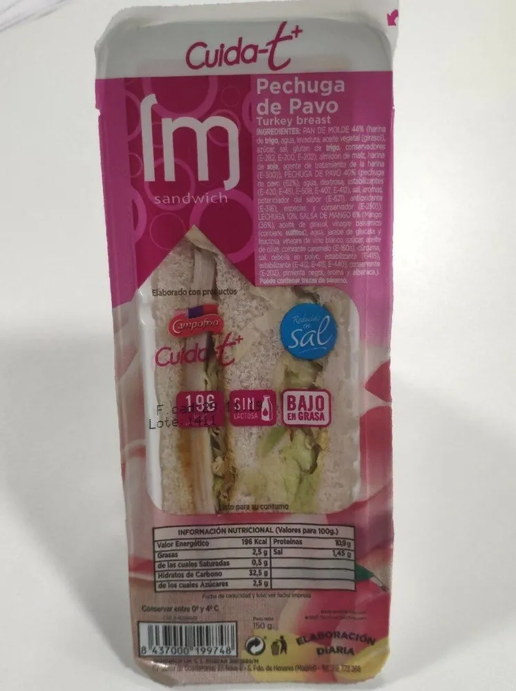 Pechuga de pavo