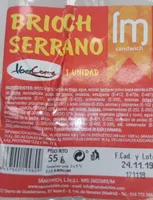 Brioch serrano