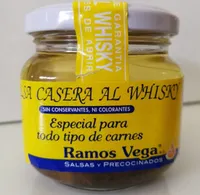 Salsa casera al whisky