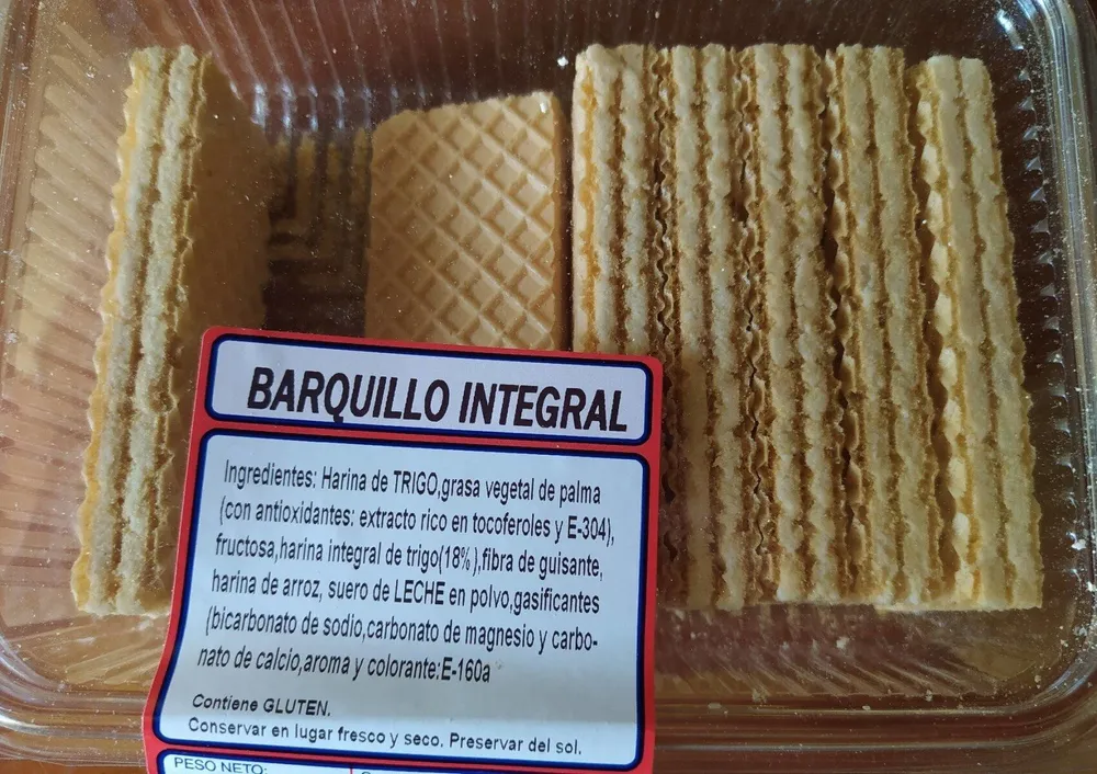 Barquillo integral