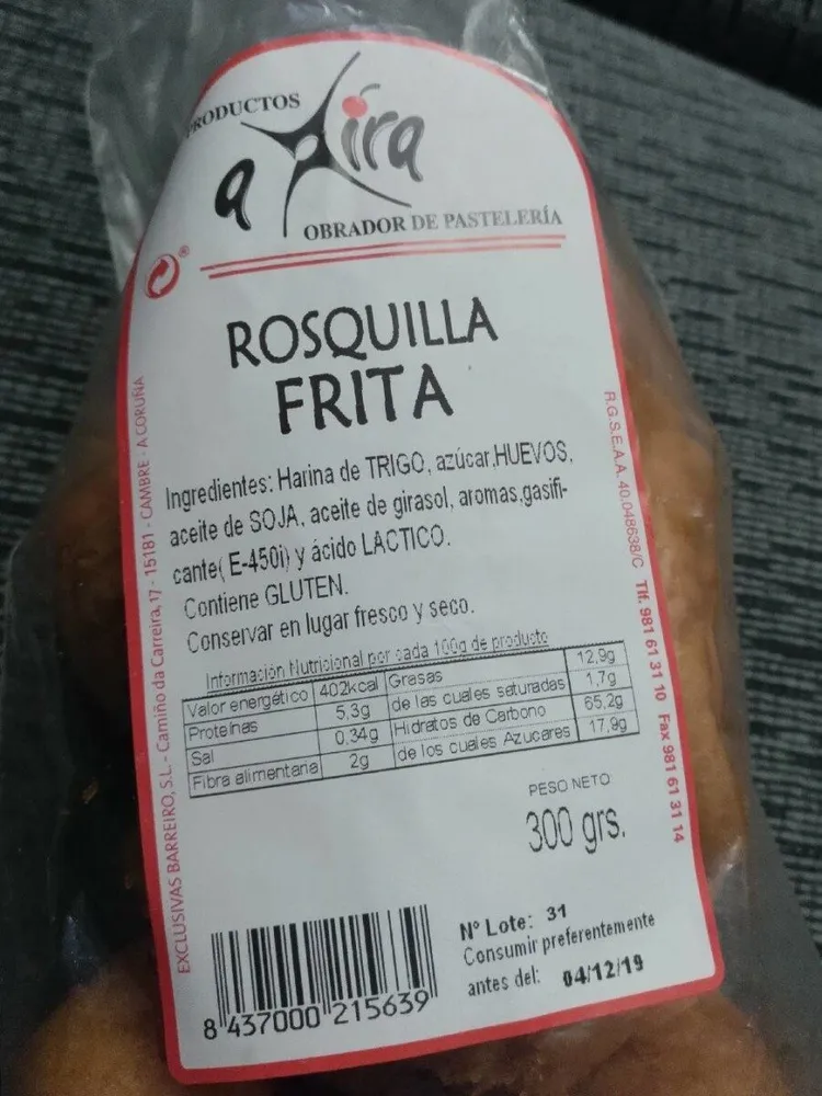 rosquilla frita
