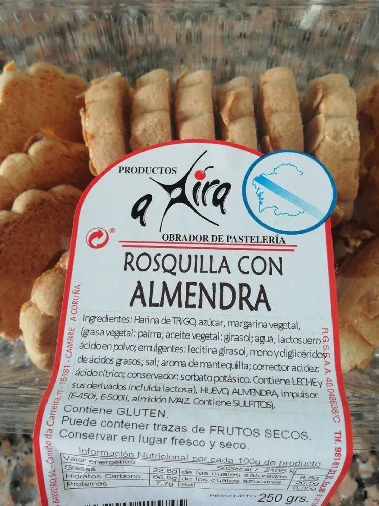 Rosquillas con almendra