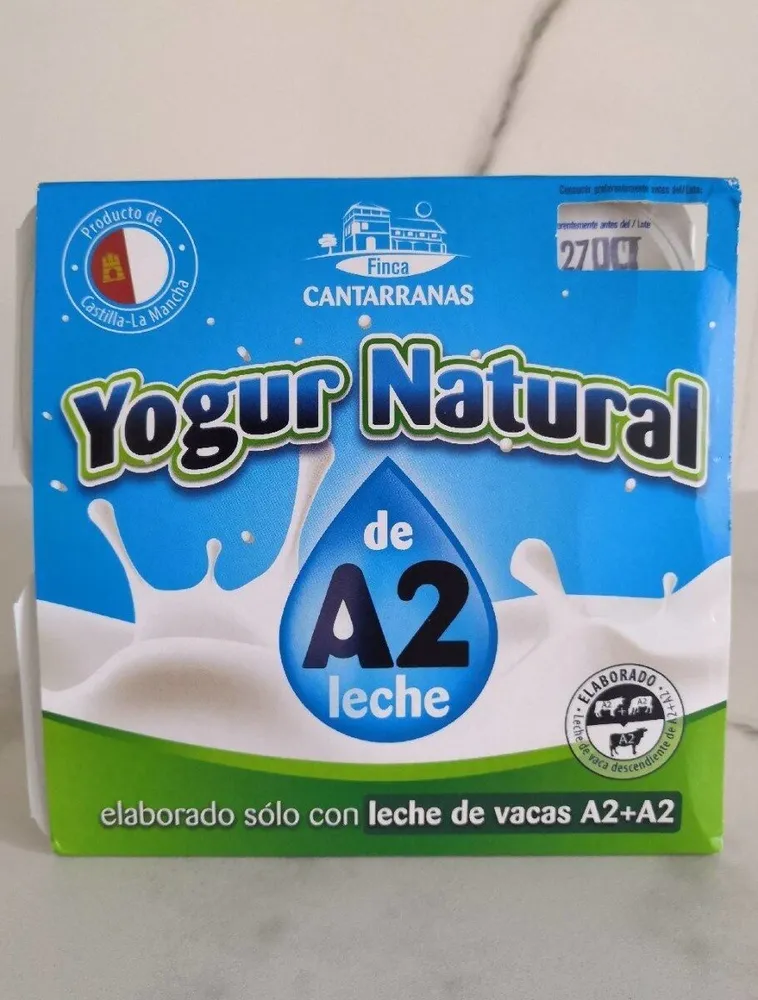 Yogur natural A2