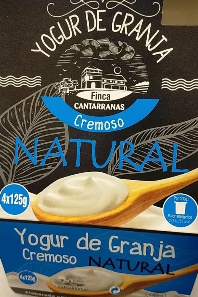 Yogur de Granja Cremoso Natural