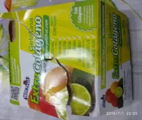 Extra colágeno gelatina sabor cítricos sin azúcar sin gluten
