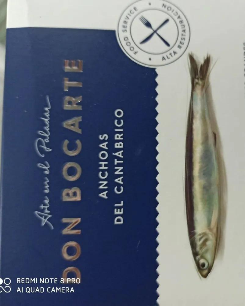 Anchoas del Cantábrico
