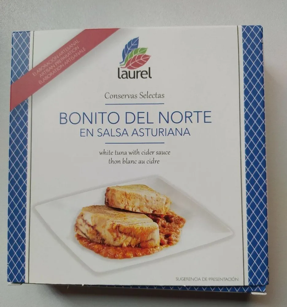 Bonito del Norte en salsa asturiana