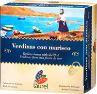 Verdinas con almejas