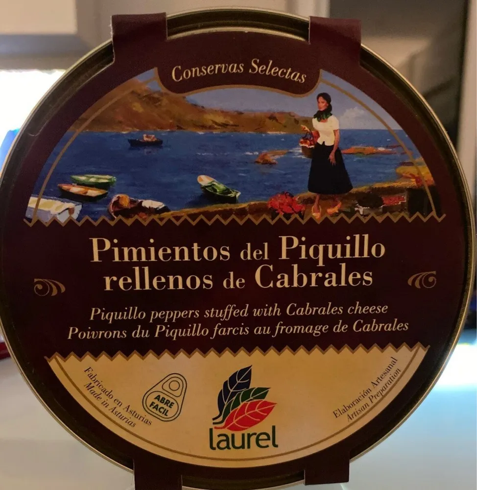 Pimientos del Piquillo rellenos de Cabrales
