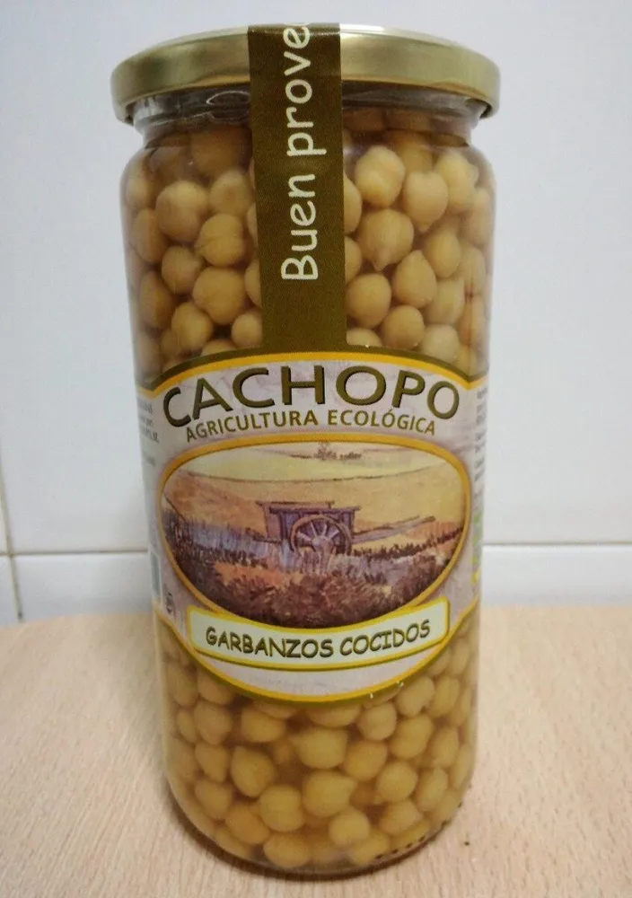 Garbanzos cocidos Cachopo