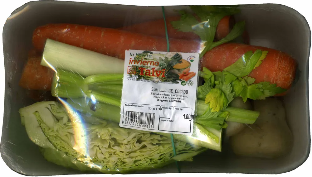 Mezcla de verduras y hortalizas para cocido