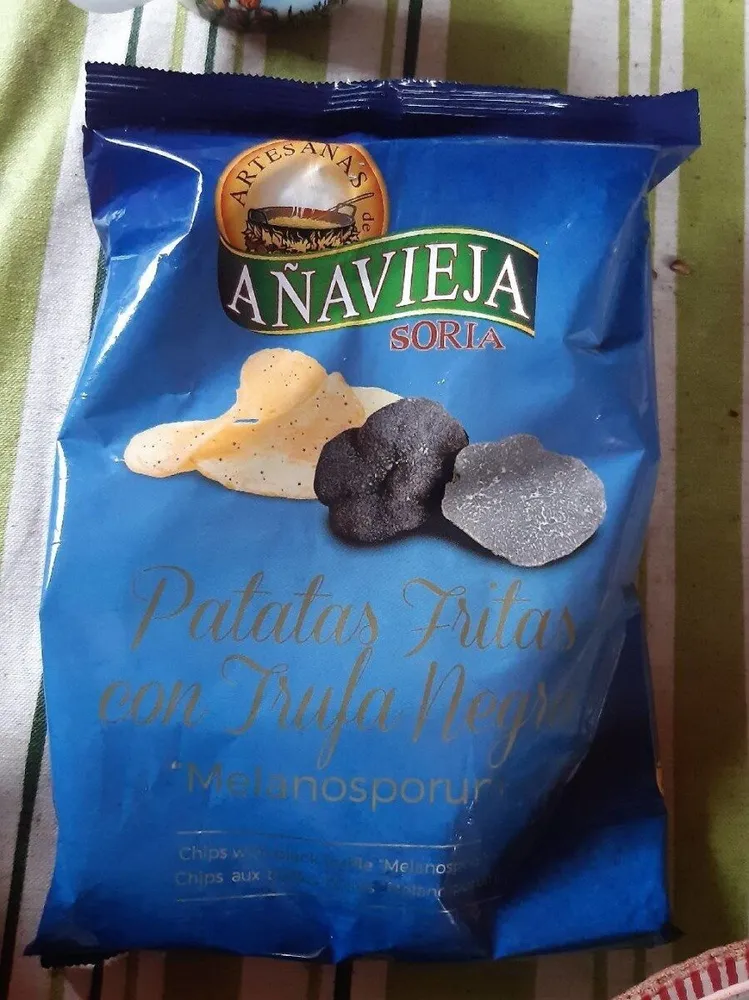 Patatas fritas con trufa negra