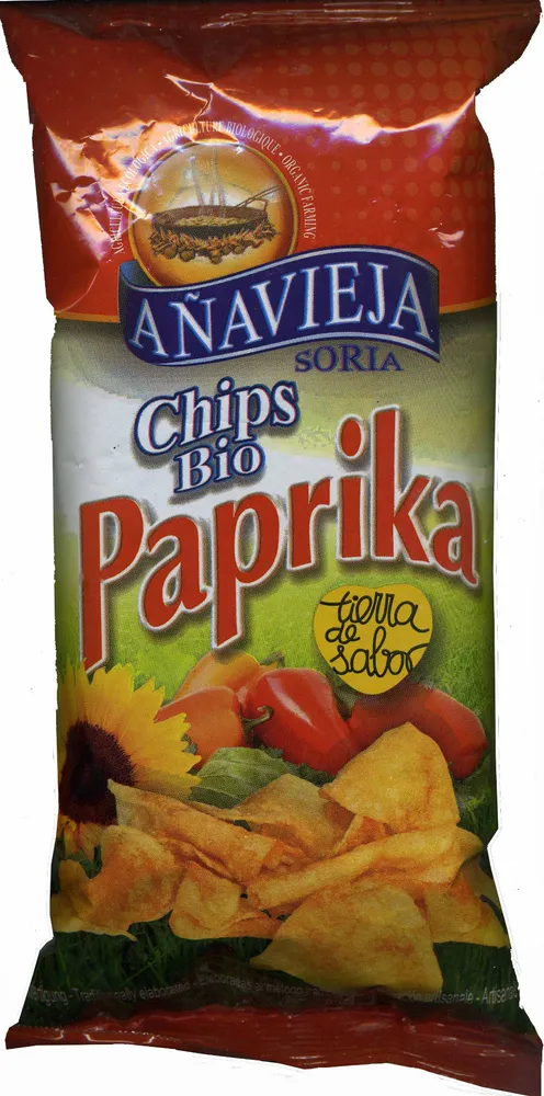 Chips bio paprika