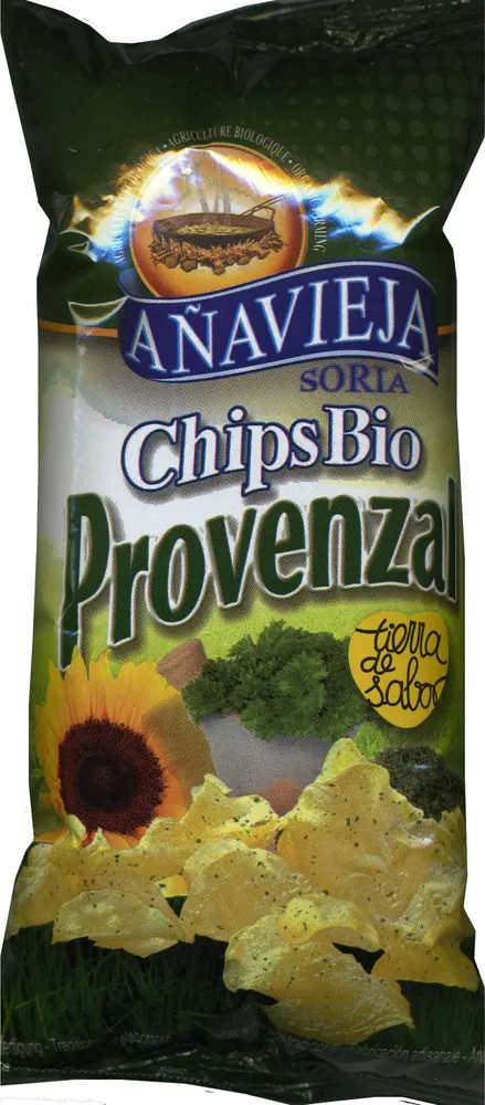Chips bio provenzal
