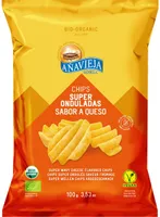 Chips súper onduladas sabor a queso