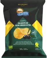 Patatas fritas ecológicas en aceite de oliva virgen extra