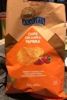 Chips con sabor a paprika