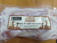 Muslo de pato en confit